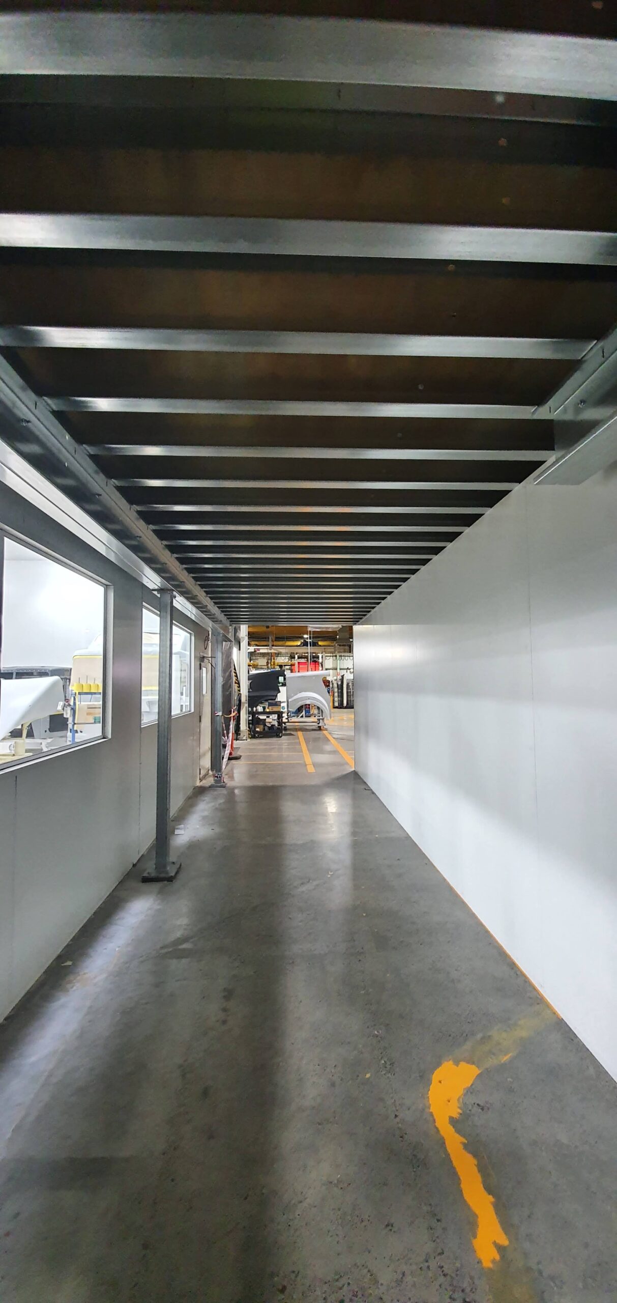 Mezzanine designed and installed for PACCAR Kenworth by Heighton